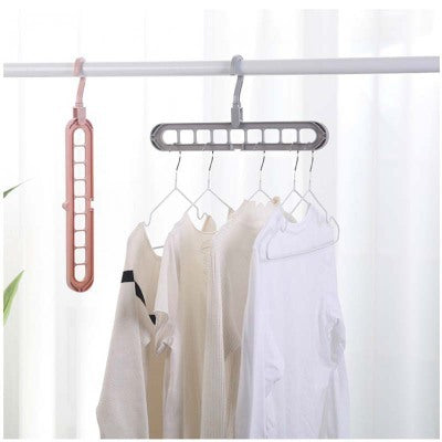 Smart Closet Organizer 9-Hole Clothes Hanger