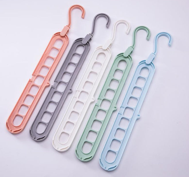 Smart Closet Organizer 9-Hole Clothes Hanger