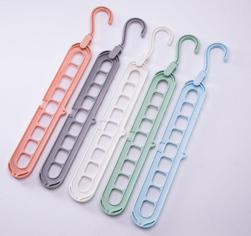 Smart Closet Organizer 9-Hole Clothes Hanger